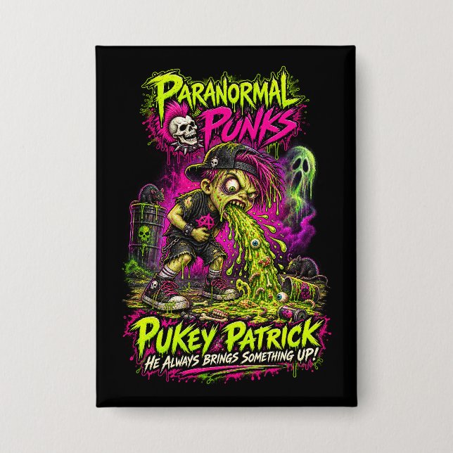 Chapa Pukey Patrick – Punks Paranormales (Anverso)