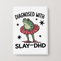 Rana divertida ADHD Neurodivergente Meme Y2K Frogc