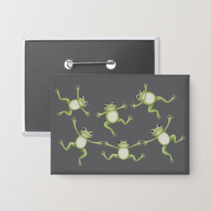 Chapa Ranas Bailarinas Regalo para Amante de la Naturale