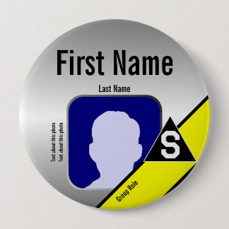 Chapa Redonda De 10 Cm 401a 2016 insignias de la reunión