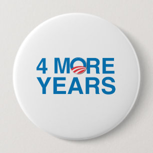 CHAPA REDONDA DE 10 CM 4 MÁS AÑOS DE OBAMA - .PNG