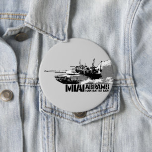 Chapa Redonda De 10 Cm Abrams M1