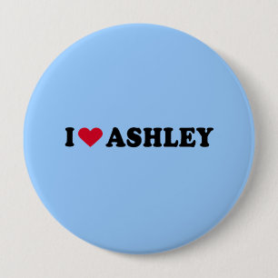 CHAPA REDONDA DE 10 CM AMO A ASHLEY