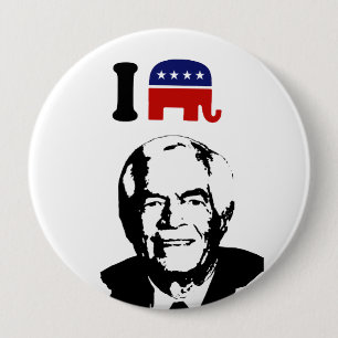 Chapa Redonda De 10 Cm Amo a Thad Cochran