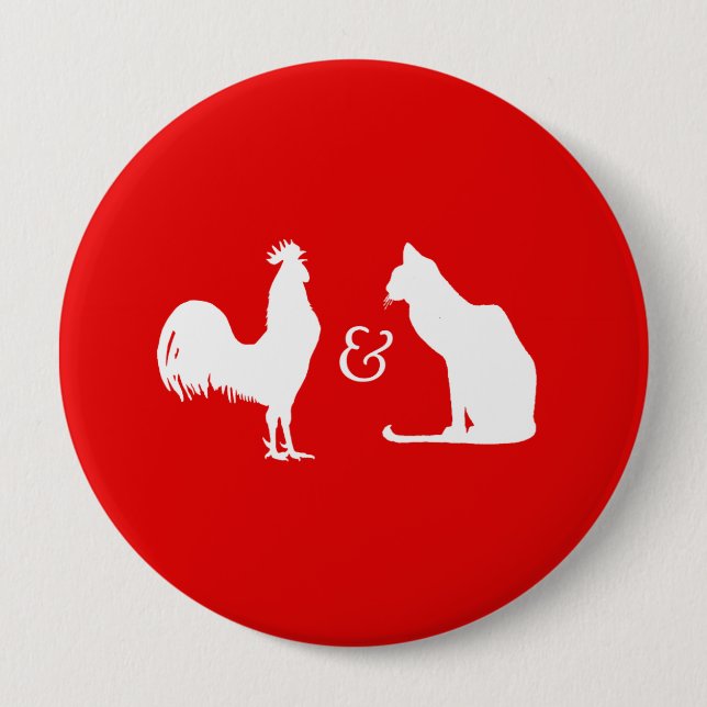 CHAPA REDONDA DE 10 CM AMO AMBOS (Anverso)