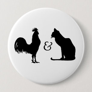 Chapa Redonda De 10 Cm Amo ambos