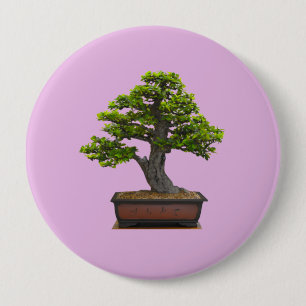 Chapa Redonda De 10 Cm árbol de los bonsais