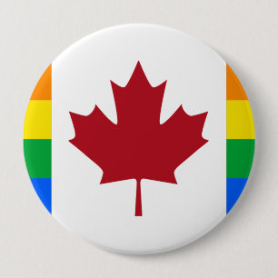 CHAPA REDONDA DE 10 CM ARCE CANADIENSE DEL ORGULLO