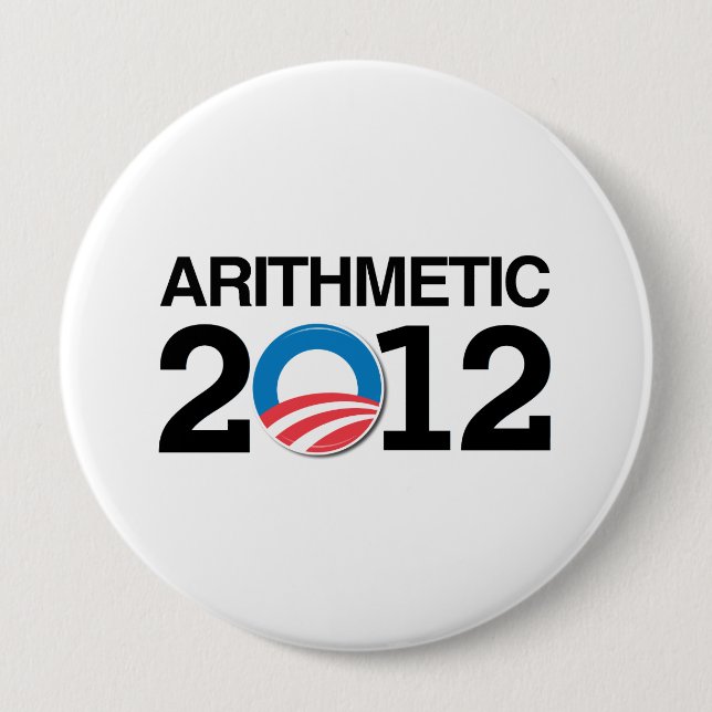 Chapa Redonda De 10 Cm ARITMÉTICO CON OBAMA -.png (Anverso)
