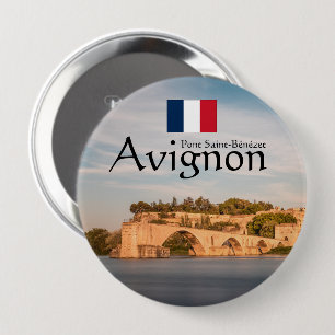 Chapa Redonda De 10 Cm Avignon Souvenir