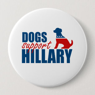 Chapa Redonda De 10 Cm AYUDA HILLARY.png de los PERROS