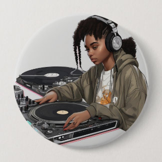 Chapa Redonda De 10 Cm badge