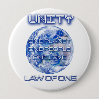 Chapa Redonda De 10 Cm Badge Unity