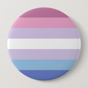 Chapa Redonda De 10 Cm Bandera del Orgullo Bisexual
