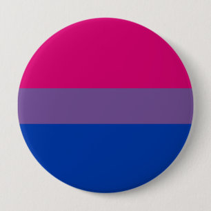 Chapa Redonda De 10 Cm Bandera del Orgullo Bisexual