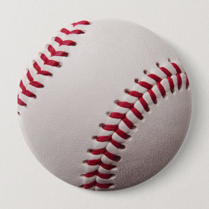 Chapa Redonda De 10 Cm Baseballs - Plantilla de fondo de béisbol Personal
