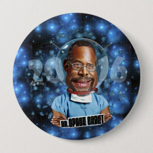 Chapa Redonda De 10 Cm Ben Carson 2016