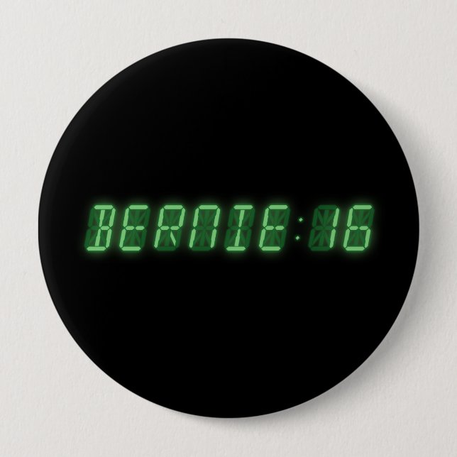 Chapa Redonda De 10 Cm Bernie Sanders Time (Anverso)