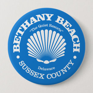Chapa Redonda De 10 Cm Bethany Beach (concha de mar)