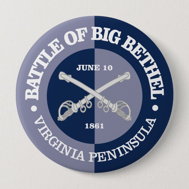 Chapa Redonda De 10 Cm Big Bethel (B&G) (Anverso)