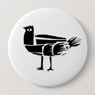 Chapa Redonda De 10 Cm *BlacKbird*