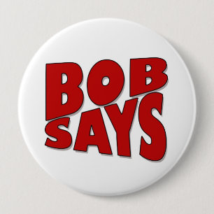 Chapa Redonda De 10 Cm Bob dice