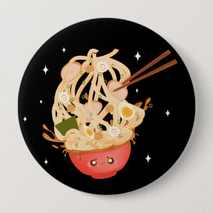 Chapa Redonda De 10 Cm Bolsa Cute Bowl De Ramen Electronics