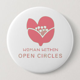 Chapa Redonda De 10 Cm Botón, personalizable redondo