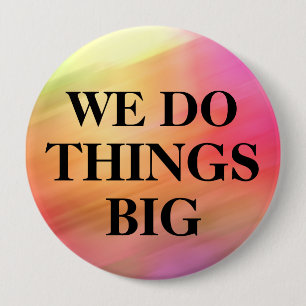 Chapa Redonda De 10 Cm Botones de presentación de presupuesto masivo prom