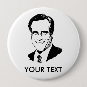 Chapa Redonda De 10 Cm Camisetas de Mitt Romney