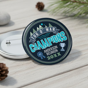 Chapa Redonda De 10 Cm Campeones de Juegos de Equipos Personalizados Reun