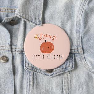 Chapa Redonda De 10 Cm cáncer infantil de calabaza fuerte