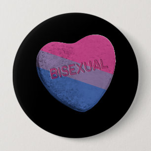 CHAPA REDONDA DE 10 CM CARAMELO BISEXUAL - .PNG