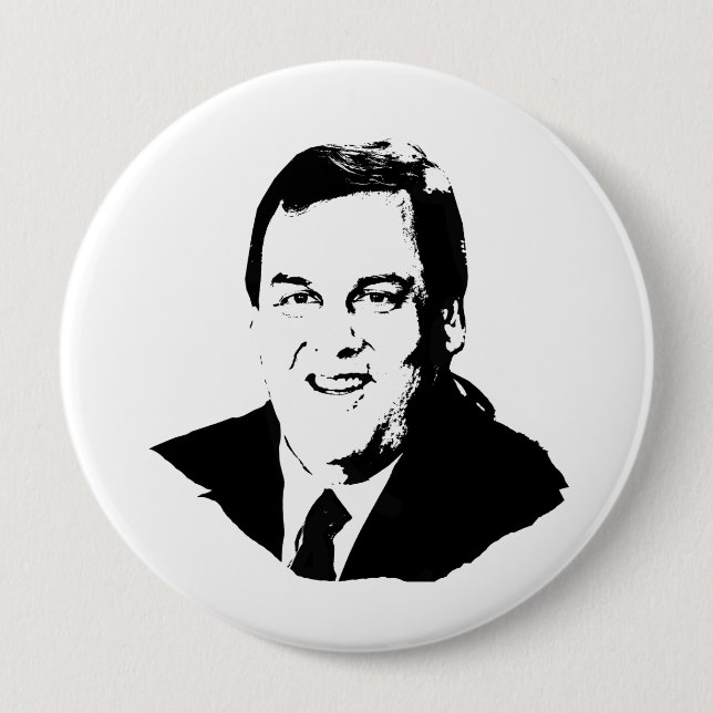 CHAPA REDONDA DE 10 CM CHRIS CHRISTIE (Anverso)