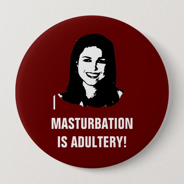 Chapa Redonda De 10 Cm Christine Anti O'Donnell (Anverso)