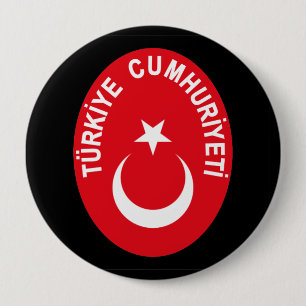 Chapa Redonda De 10 Cm COA de Turkiye (Turquía)