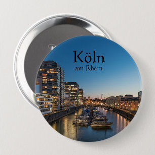 Chapa Redonda De 10 Cm Cologne Germany