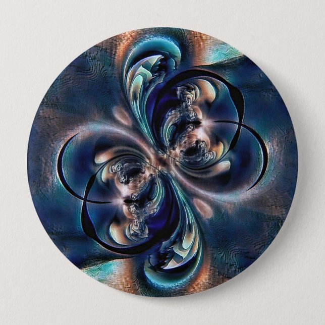 Chapa Redonda De 10 Cm Concepción (Anverso)