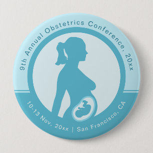 Chapa Redonda De 10 Cm Conferencia médica de obstetricia y ginecología