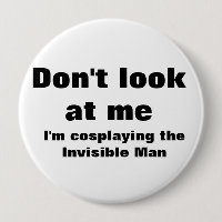 Cosplay invisible Man