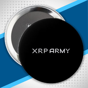 Chapa Redonda De 10 Cm Cryptocurrency Meme XRP Crypto del ejército