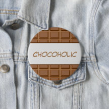 Cuchara de chocolate chocoholic con estampado