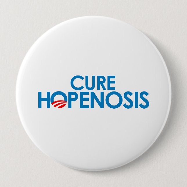Chapa Redonda De 10 Cm Cure Hopenosis (Anverso)