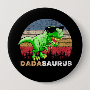 Chapa Redonda De 10 Cm Dadasauro