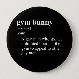 CHAPA REDONDA DE 10 CM DEFINICIÓN DE CONEJO DE GIMNASIO