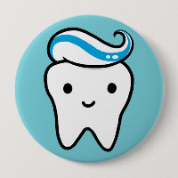 Diente cutáneo con pasta dental | Kawaii Personali