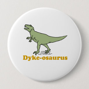 Chapa Redonda De 10 Cm Dique-osaurus