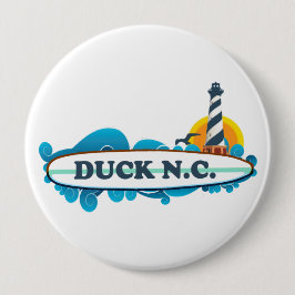 Chapa Redonda De 10 Cm Duck.Duck.