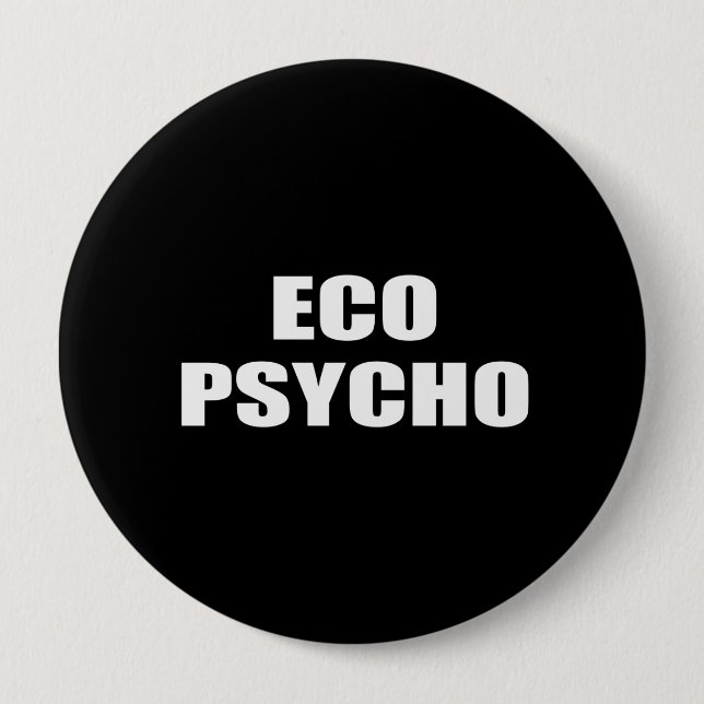 CHAPA REDONDA DE 10 CM ECO PSYCHO (Anverso)