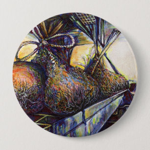 Chapa Redonda De 10 Cm El devastador destino de la vida